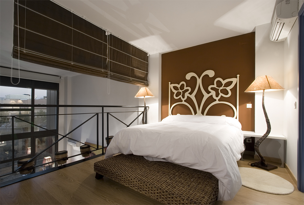 La madera en la decoracion interiores dormitorios